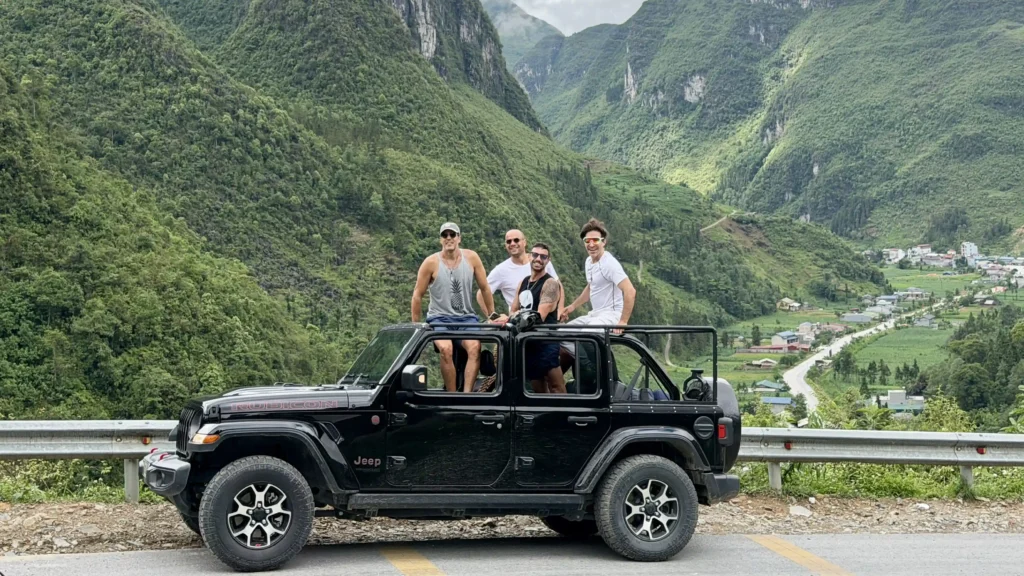 Ha Giang Jeep Tour with Ha Giang By Jeep at Chin Khoanh Pass
