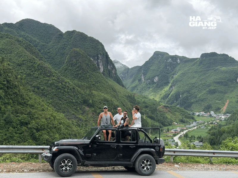 Jeep Wrangler Rubicon for self drive rental in Ha Giang