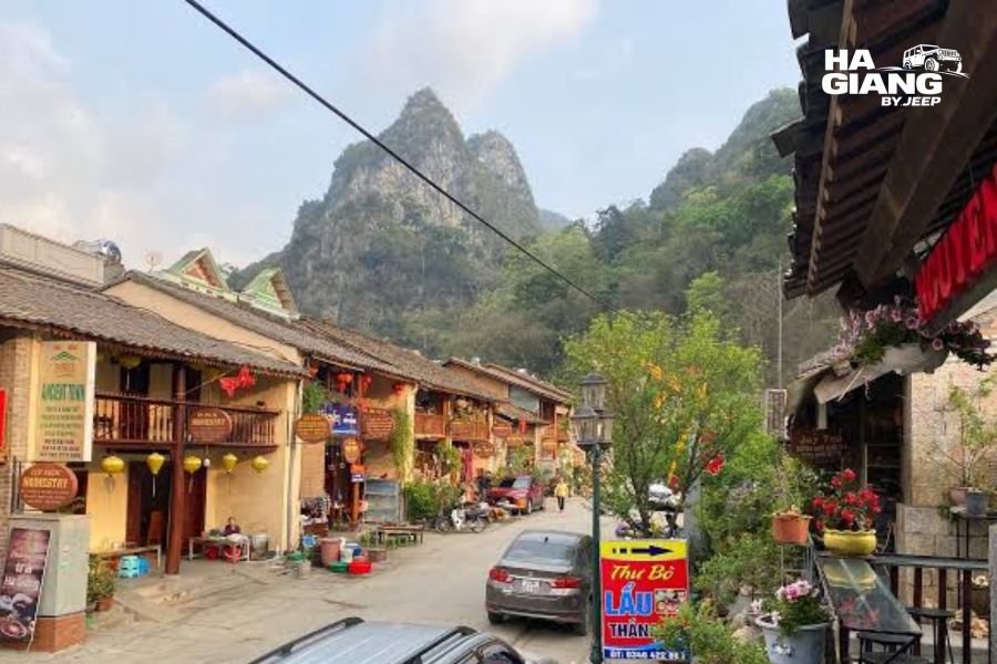 Century old stone houses in Dong Van Old Quarter