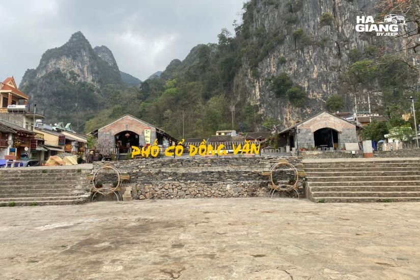 Dong Van Old Quarter historic town with colonial architecture Ha Giang