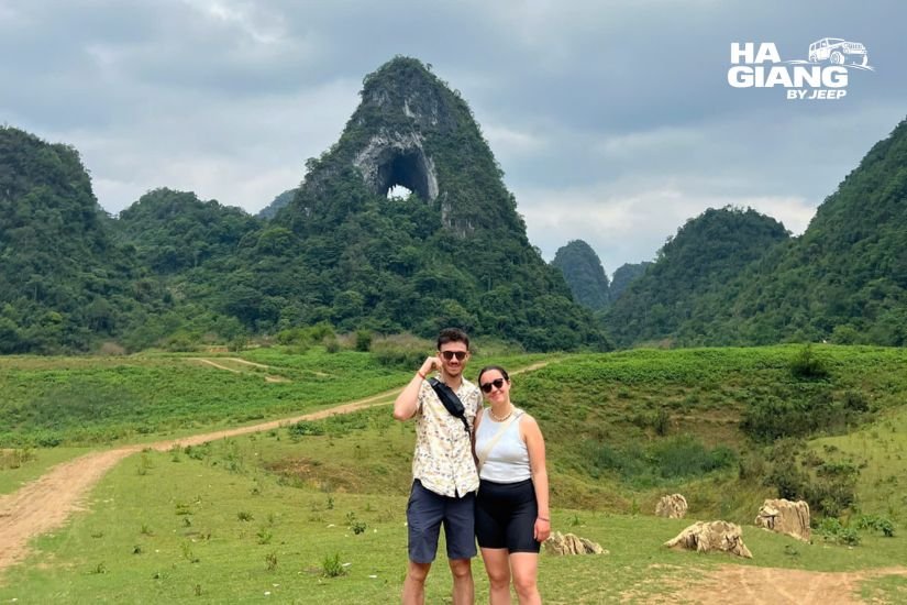 God's Eye Mountain in Cao Bang, reached on the longer jeep itineraries
