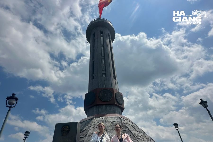 Lung Cu Flag Tower at the northernmost point of Vietnam