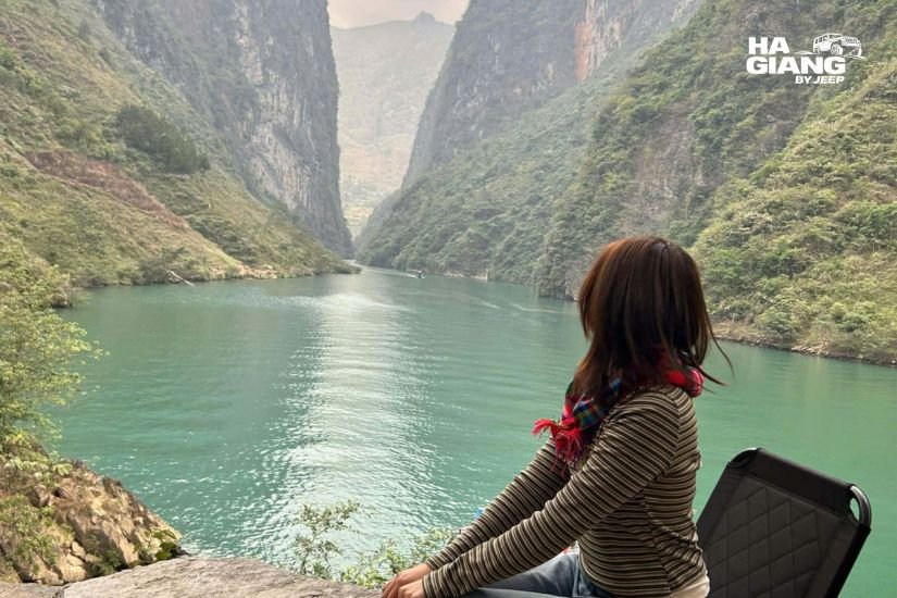 Ma Pi Leng Pass and the Nho Que gorge on the Ha Giang Cao Bang 6 day itinerary