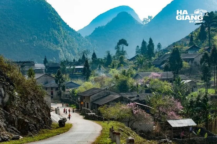 Pho Bang, a quiet town most Ha Giang Loop maps leave off