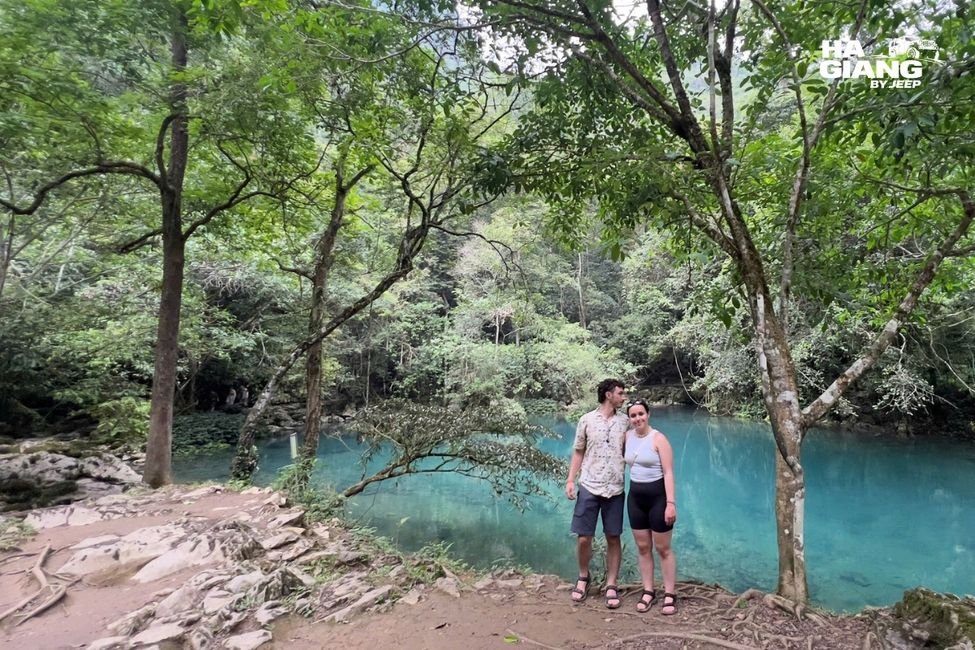 Clear water in the stream at Pac Bo, named Lenin stream