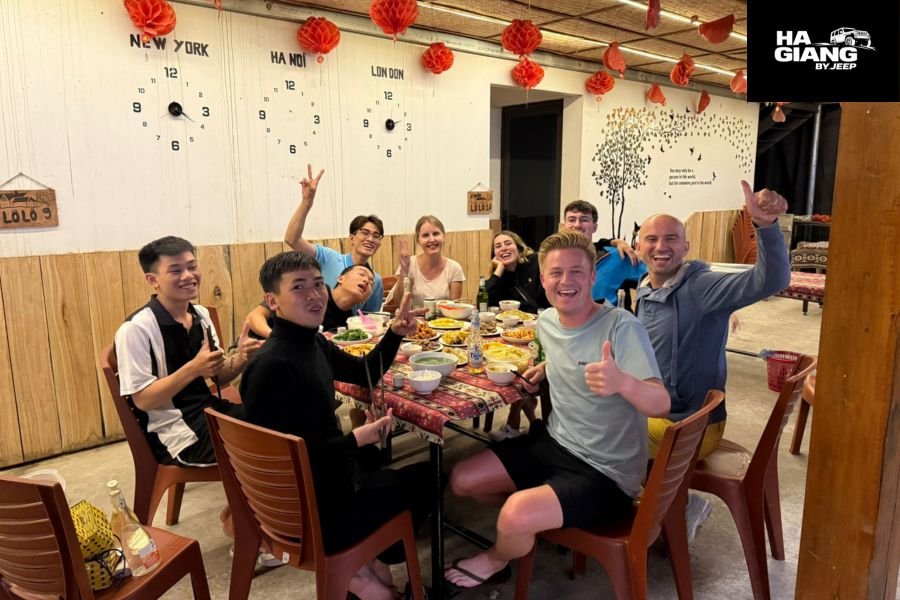 Ha Giang Loop homestay host family welcoming travelers