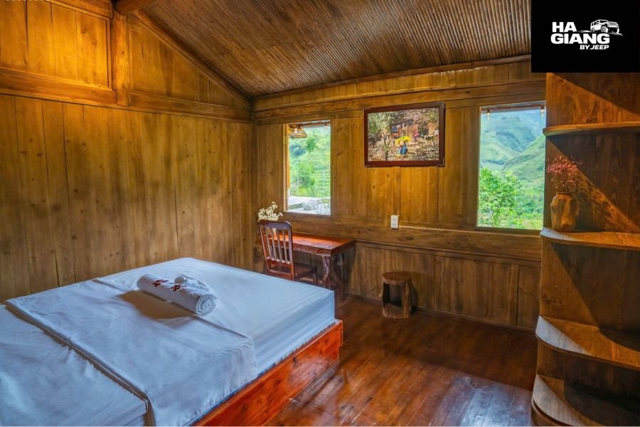 Homestay in historic Dong Van Old Quarter Ha Giang with traditional architecture