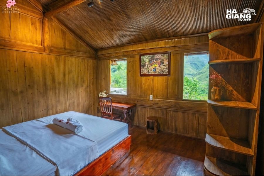 Private room upgrade in a Ha Giang homestay