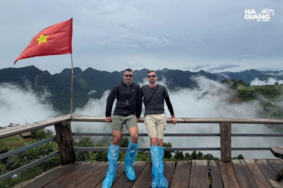 A quiet morning on Ma Pi Leng Pass on the Ha Giang Loop