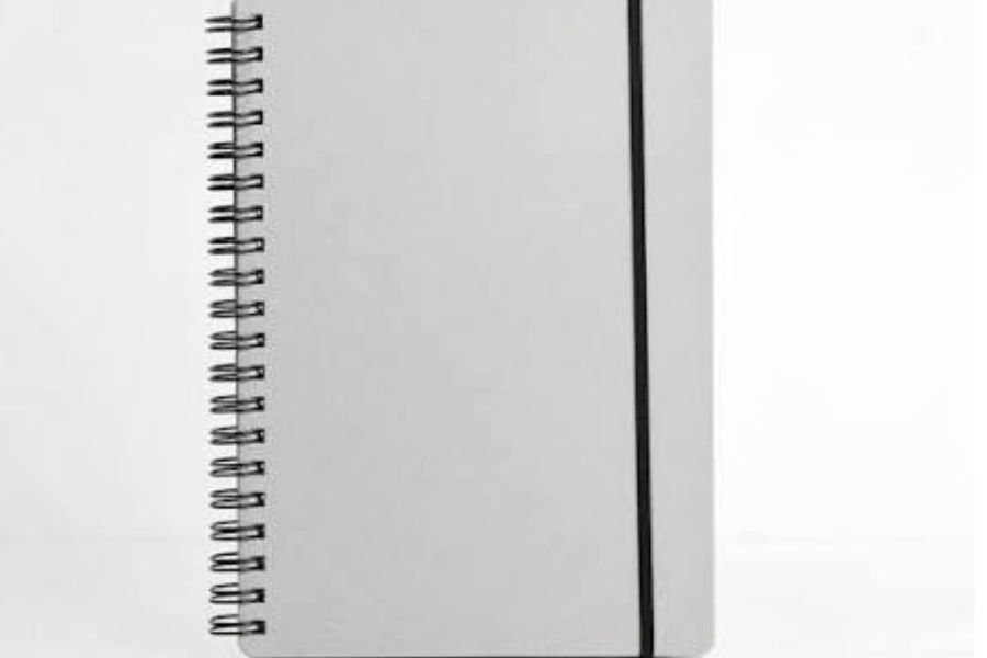 Notebook of useful Vietnamese phrases written down before a Ha Giang Loop trip