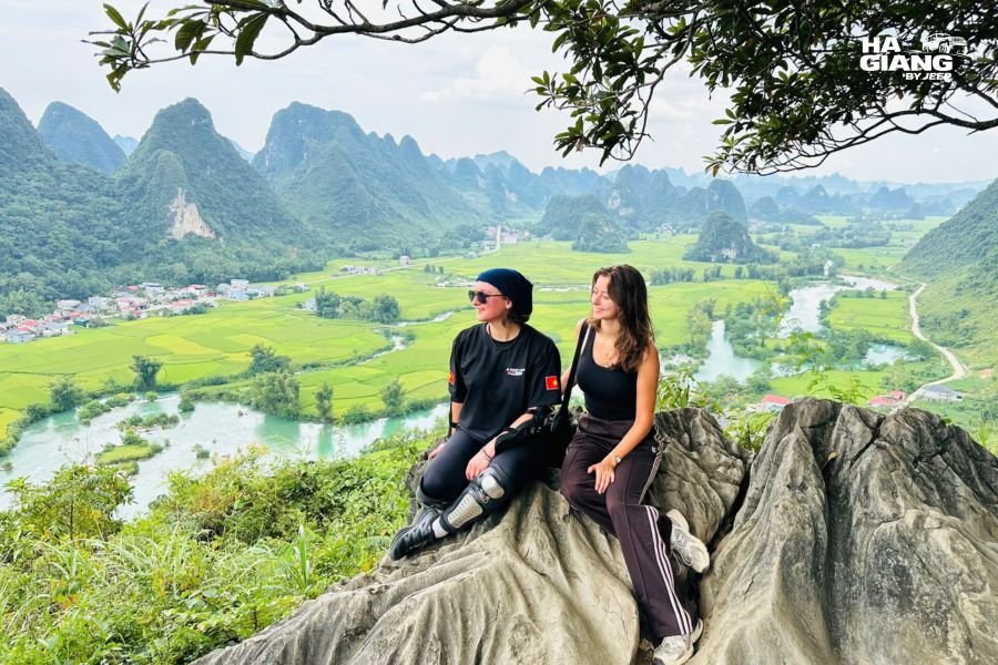 The Ngoc Con Valley in Cao Bang on the Ha Giang Loop extension east