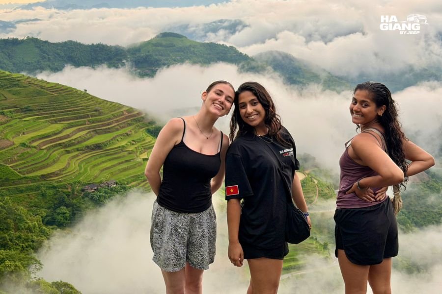 The green valley at Du Gia in Ha Giang