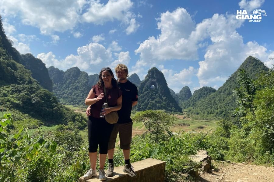 God's Eye Mountain in the Non Nuoc Cao Bang Geopark