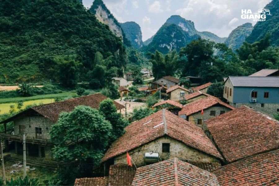 Khuoi Ky ancient stone village on the Cao Bang Loop