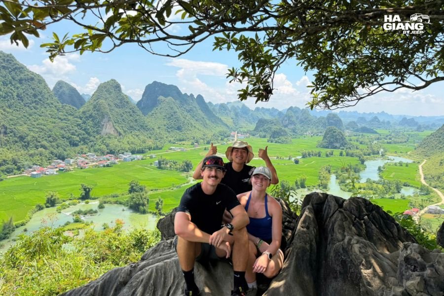 Ngoc Con Valley in spring, the best time to visit Cao Bang for scenery
