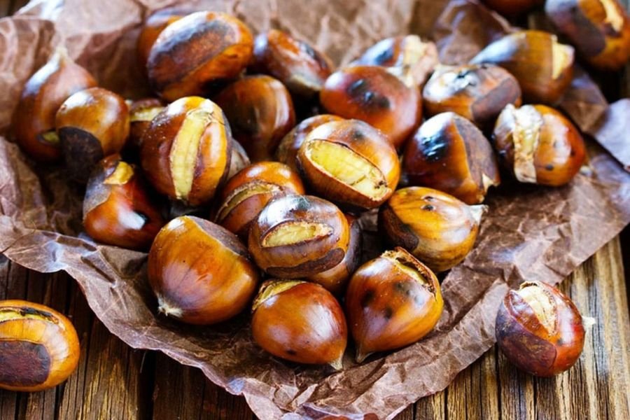 Trung Khanh chestnuts in autumn, a seasonal highlight of Cao Bang